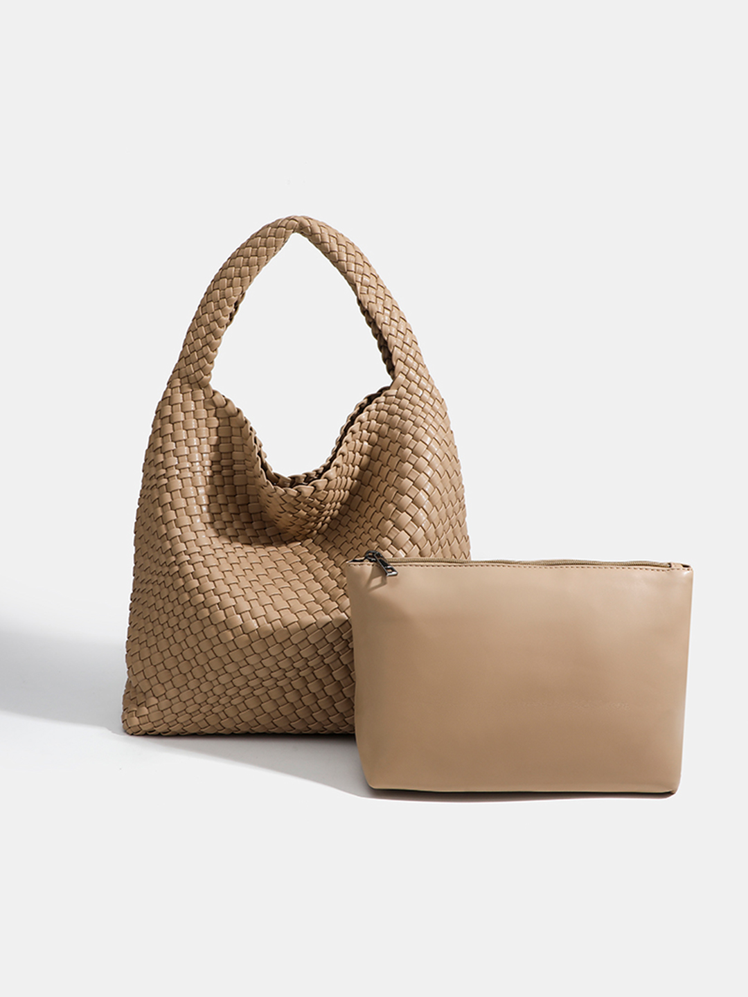 Luckcus Slouch Woven Tote Bag Featuring Artisanal Grace