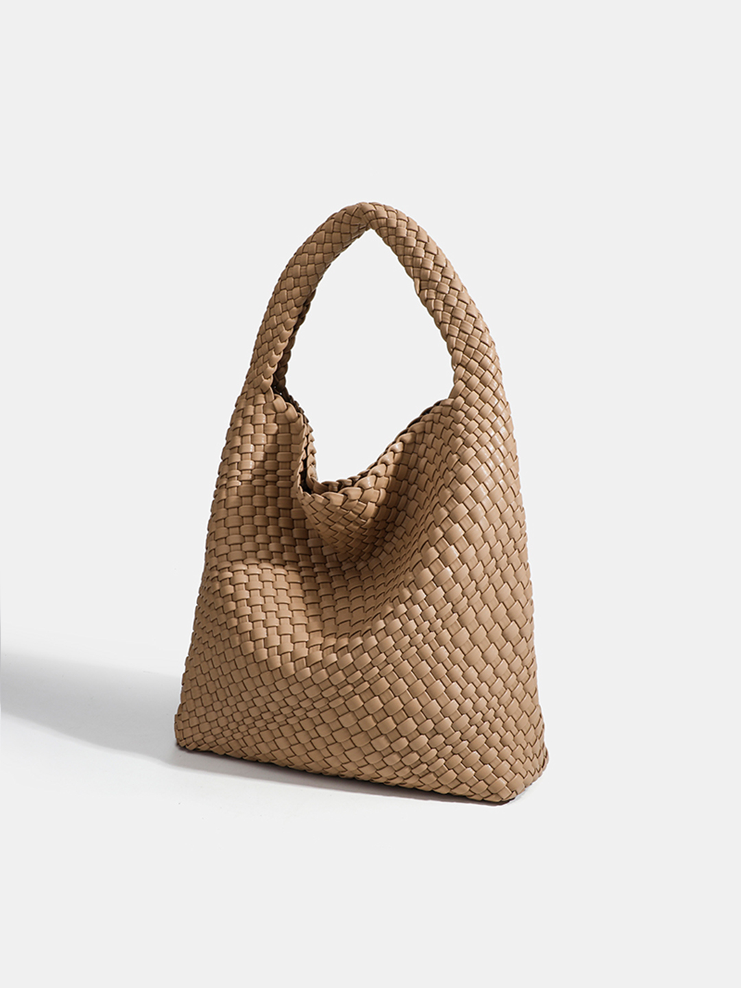 Luckcus Slouch Woven Tote Bag Featuring Artisanal Grace