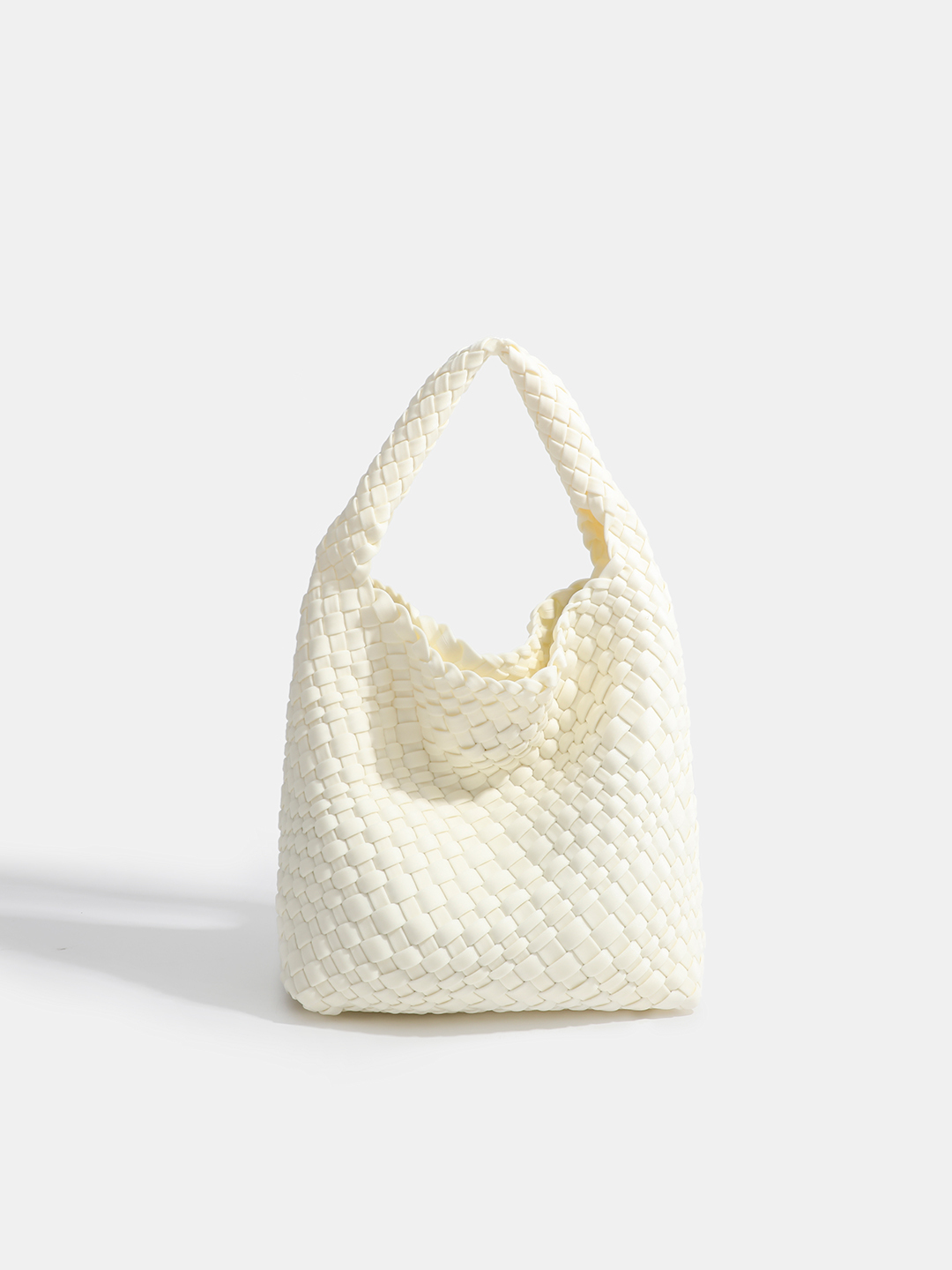 Luckcus Mini Woven Handheld Mini Bag in Delicate Grace