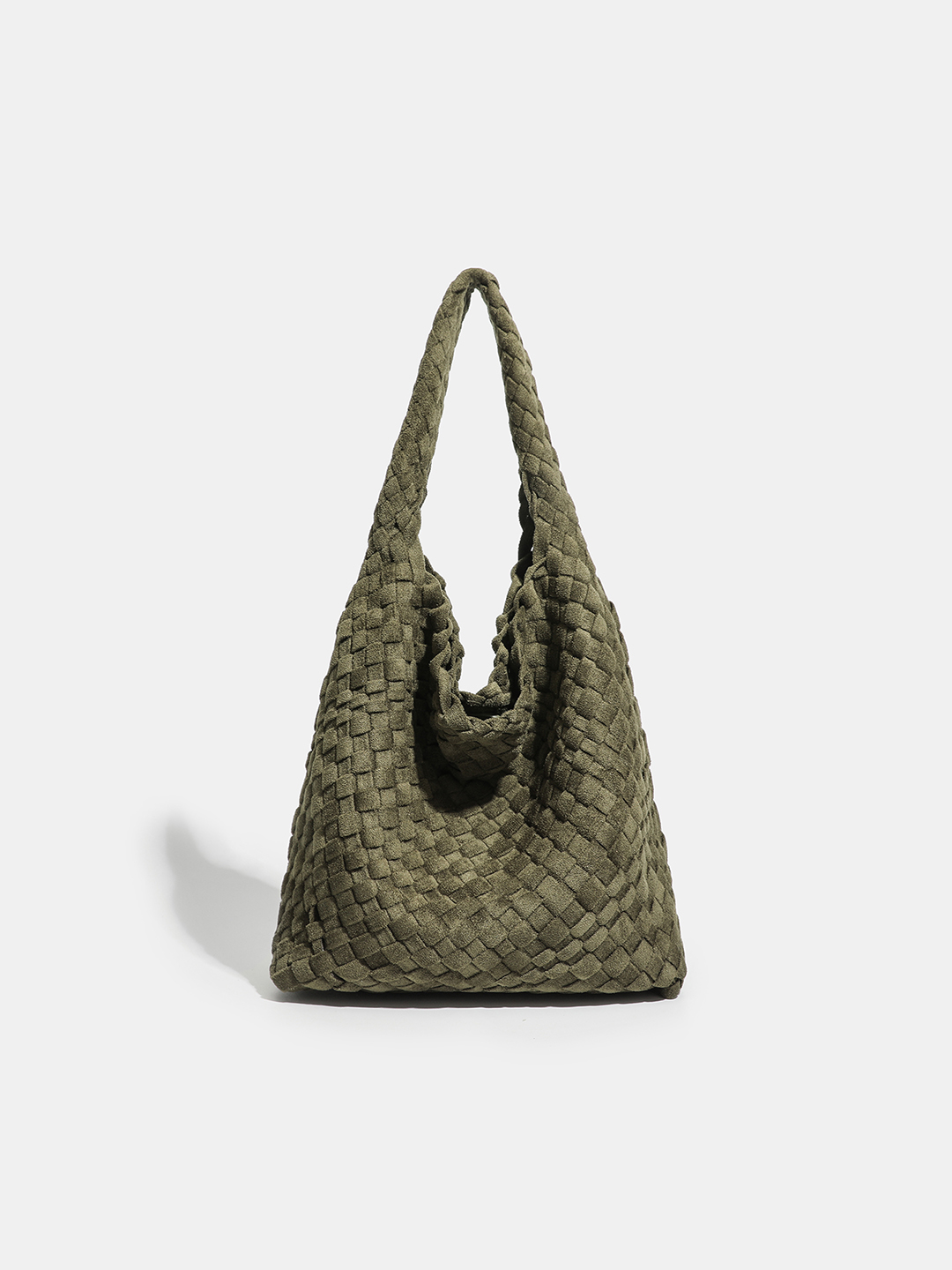 Luckcus Refined Velvety Gathered Mini