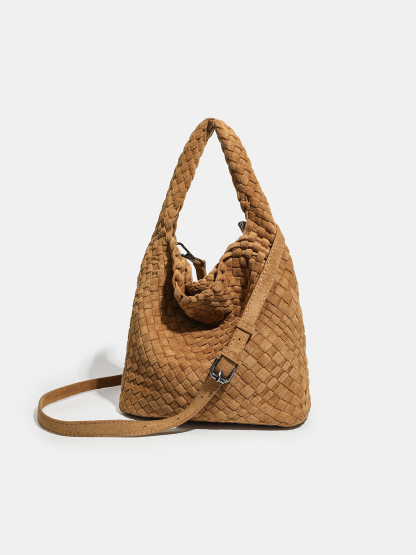 Luckcus Refined Velvety Gathered Mini