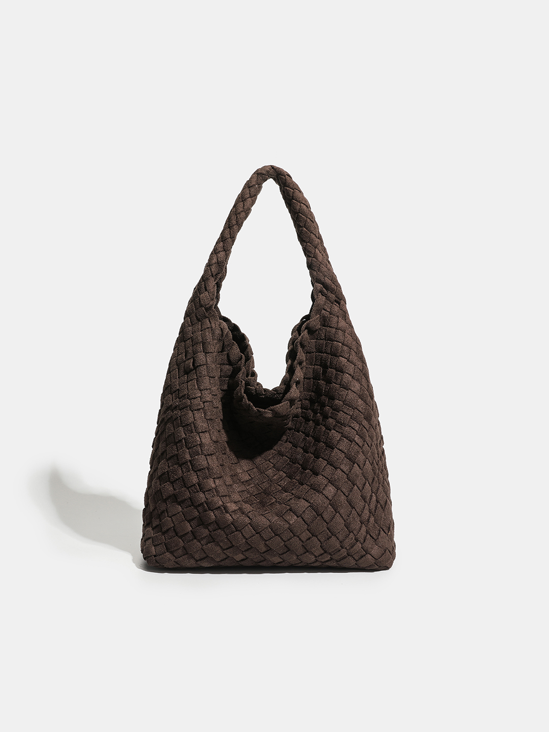 Luckcus Refined Velvety Gathered Mini