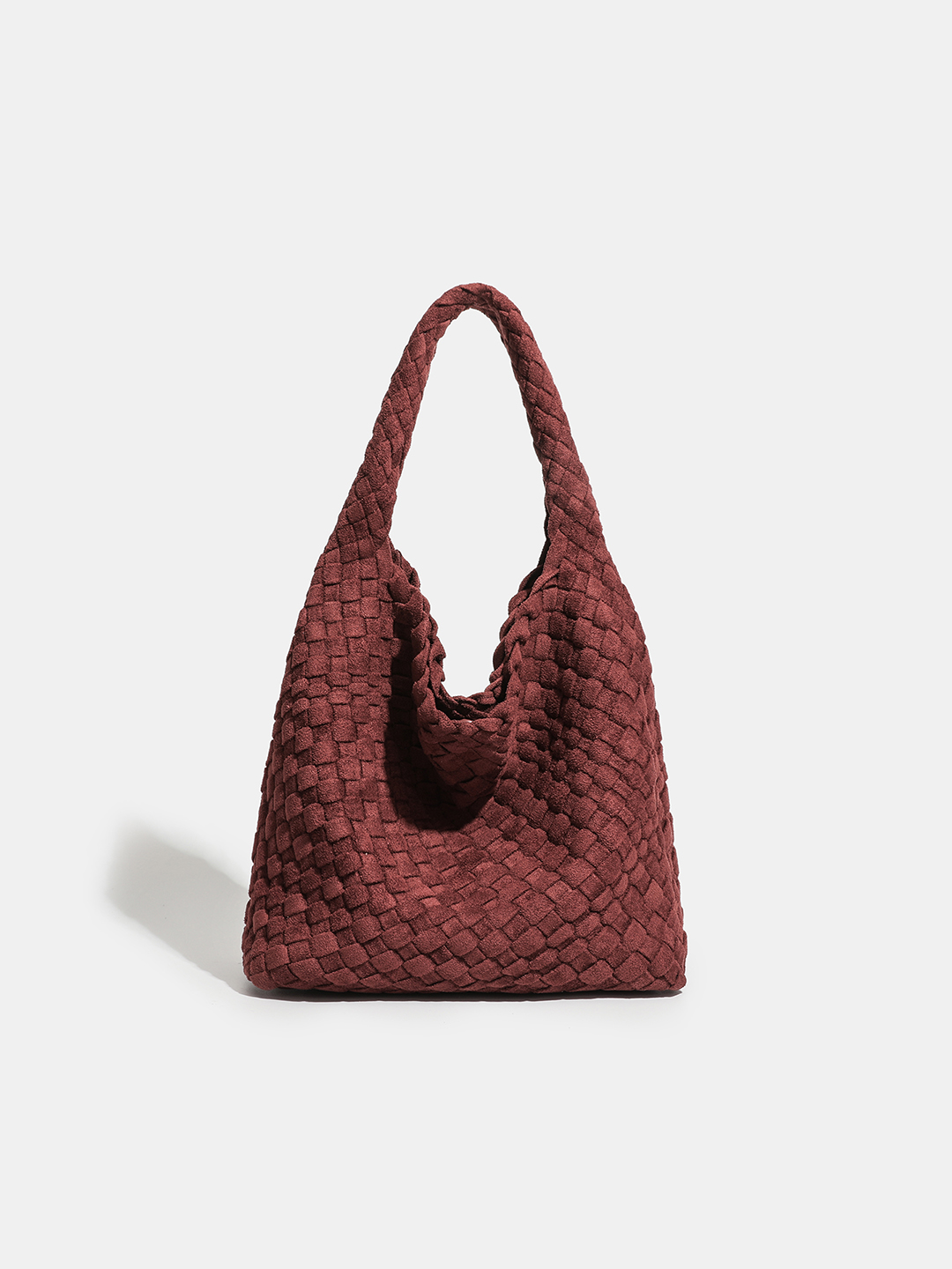 Luckcus Refined Velvety Gathered Mini