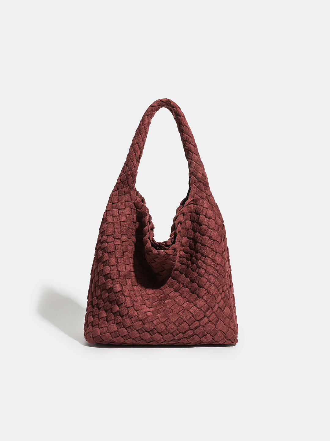 Luckcus Refined Velvety Gathered Mini