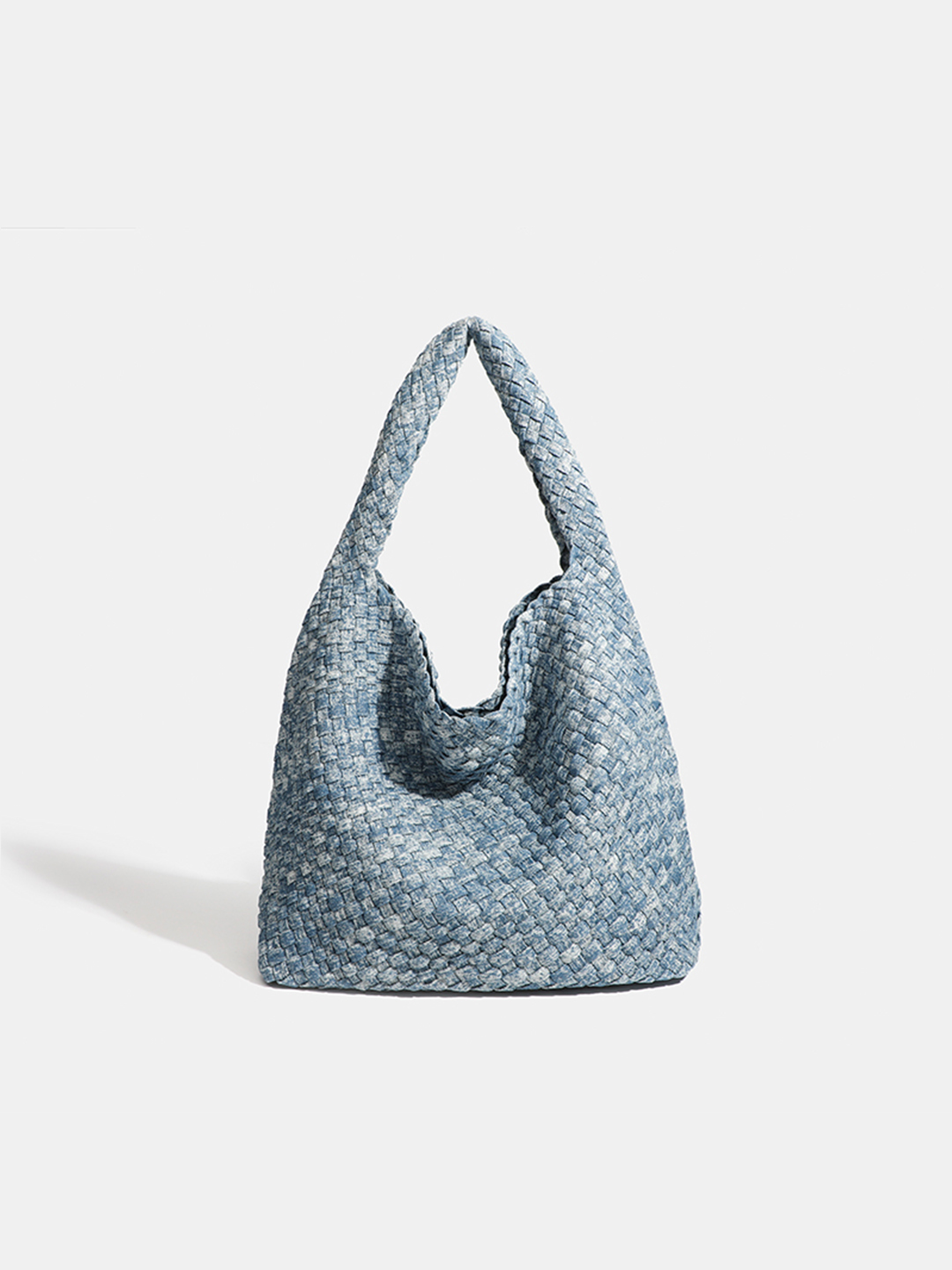 Luckcus Denim Roomy Tote