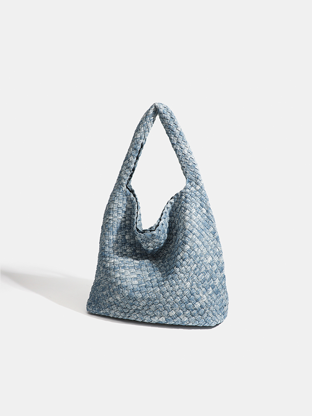 Luckcus Denim Roomy Tote