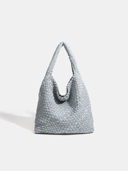 Luckcus Denim Roomy Tote