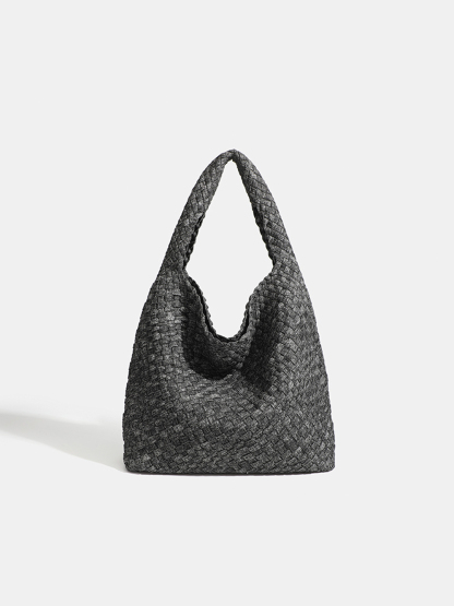 Luckcus Denim Roomy Tote