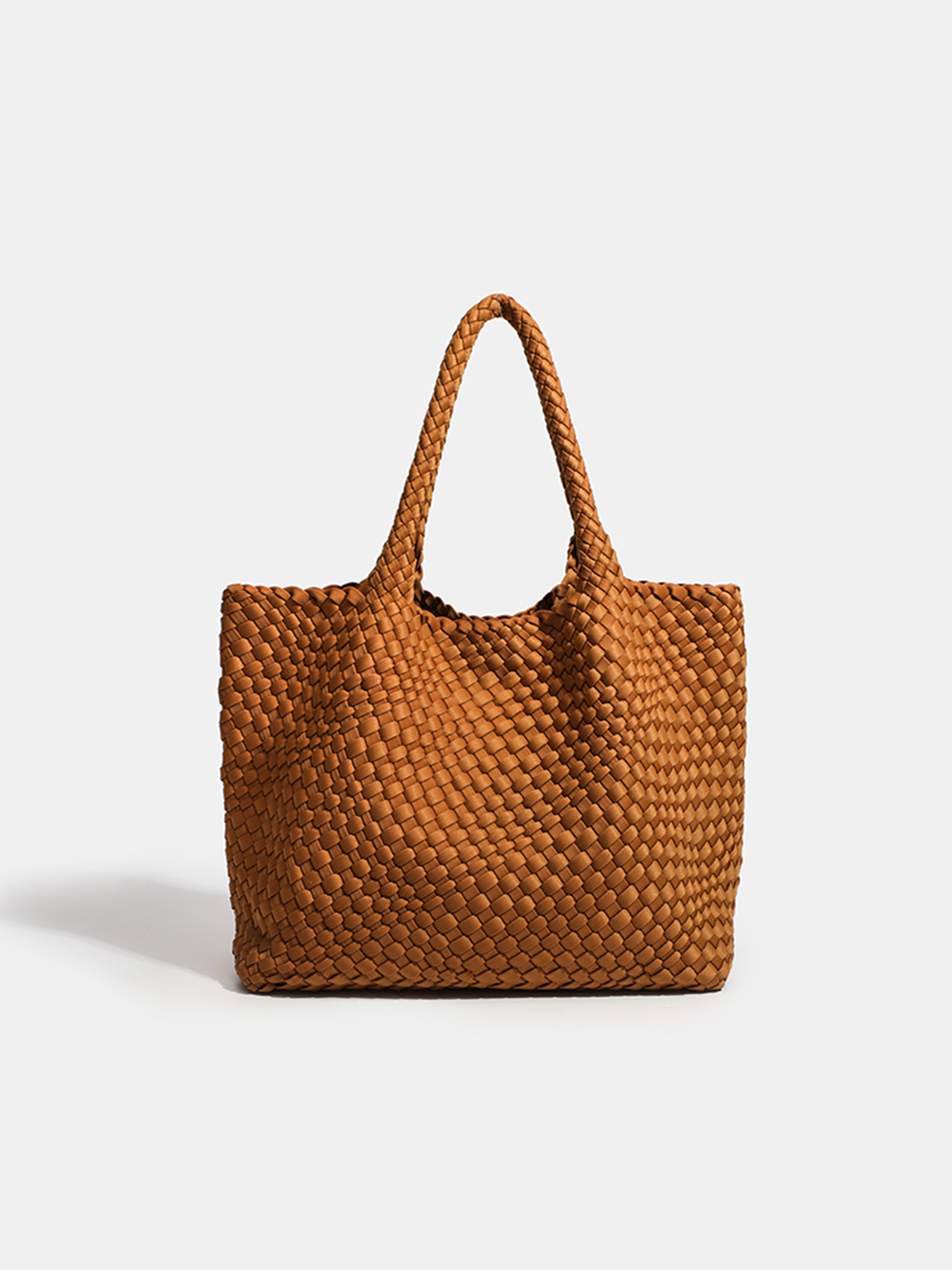 Luckcus Roomy Handwoven Shoulder Bag with Timeless Capacity