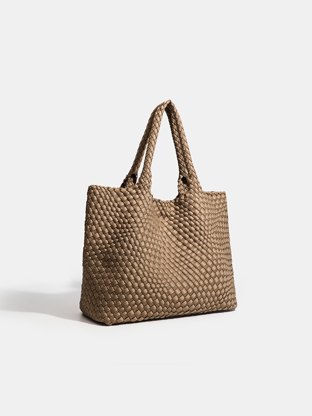 Luckcus Roomy Handwoven Shoulder Bag with Timeless Capacity