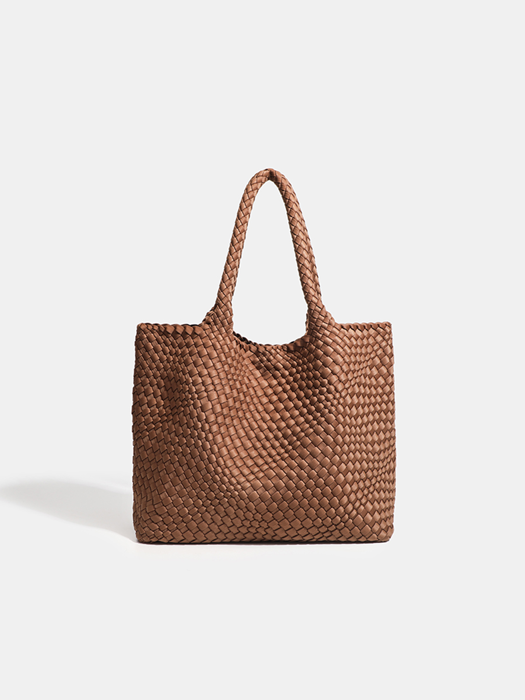 Luckcus Roomy Handwoven Shoulder Bag with Timeless Capacity
