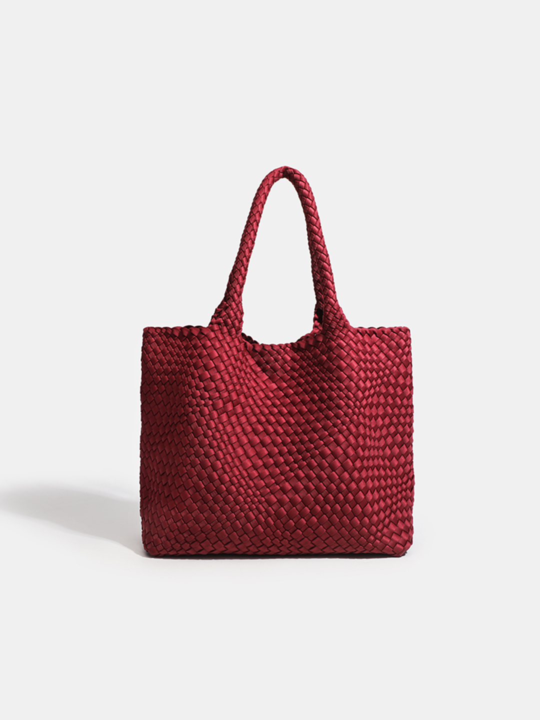 Luckcus Roomy Handwoven Shoulder Bag with Timeless Capacity