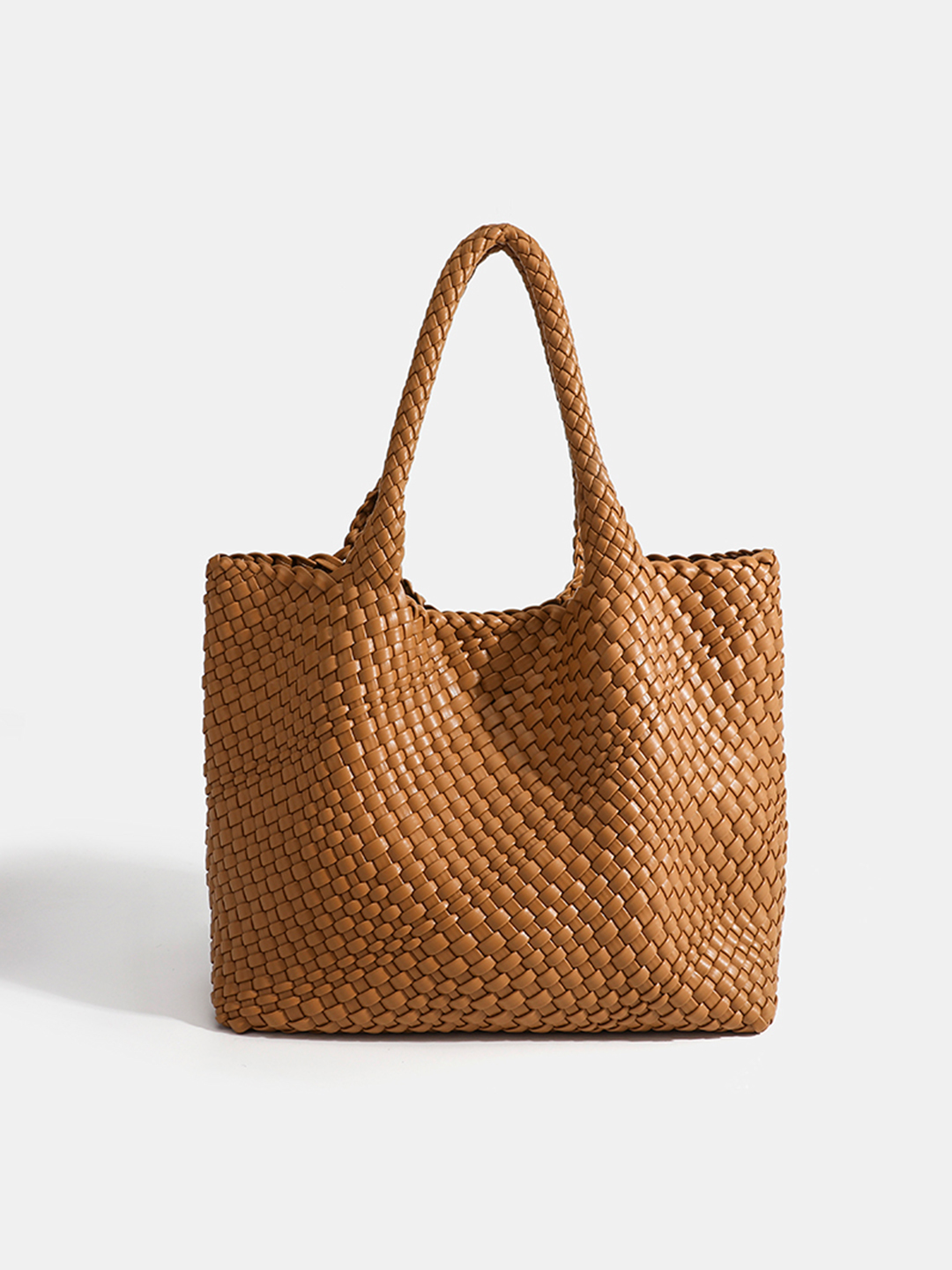 Luckcus Roomy Handwoven Shoulder Bag with Timeless Capacity