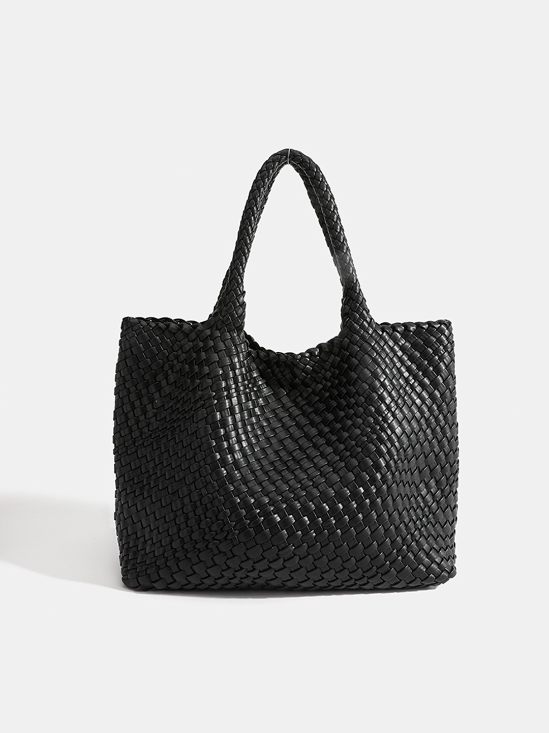 Luckcus Roomy Handwoven Shoulder Bag with Timeless Capacity