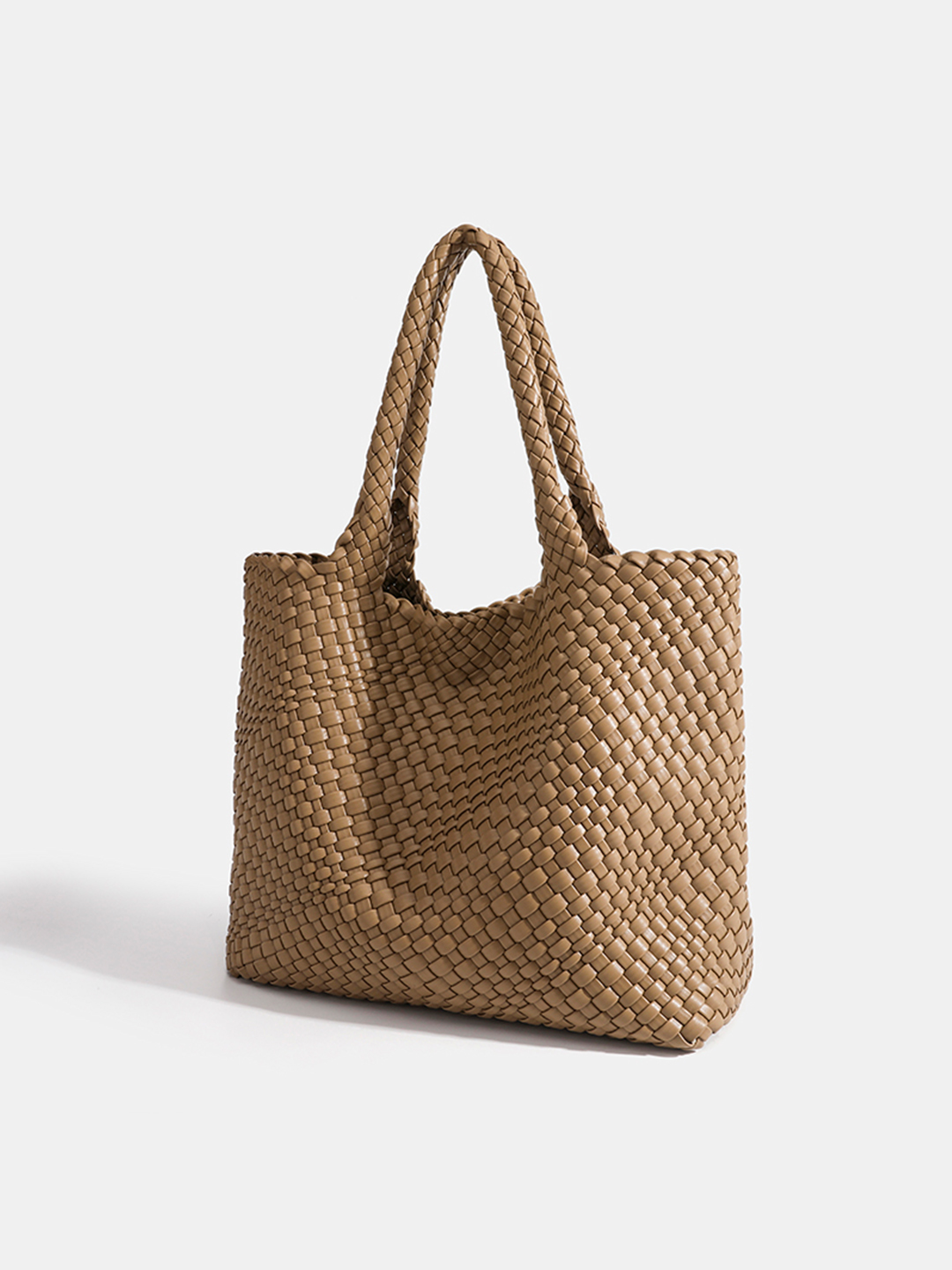 Luckcus Roomy Handwoven Shoulder Bag with Timeless Capacity