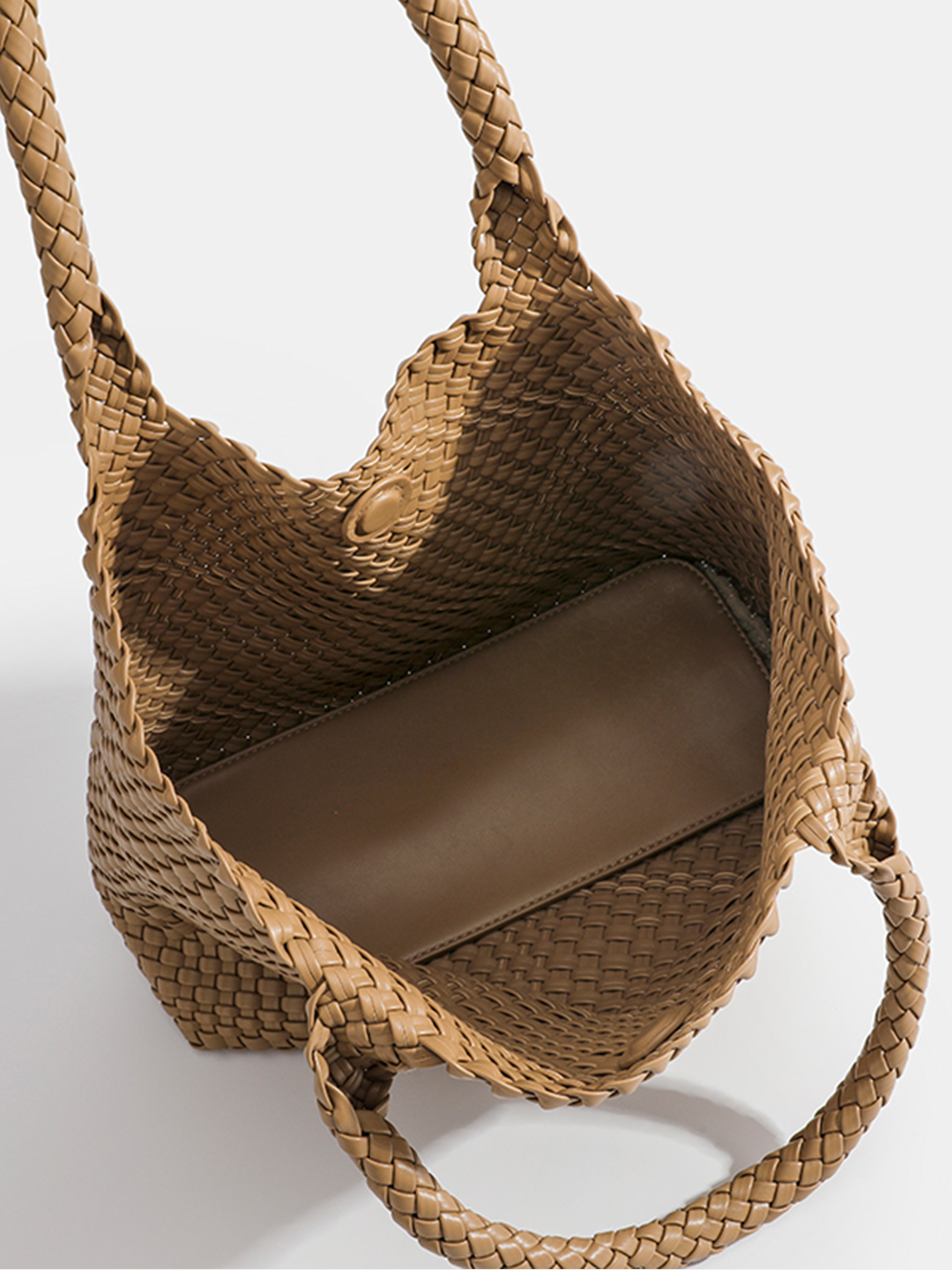 Luckcus Roomy Handwoven Shoulder Bag with Timeless Capacity