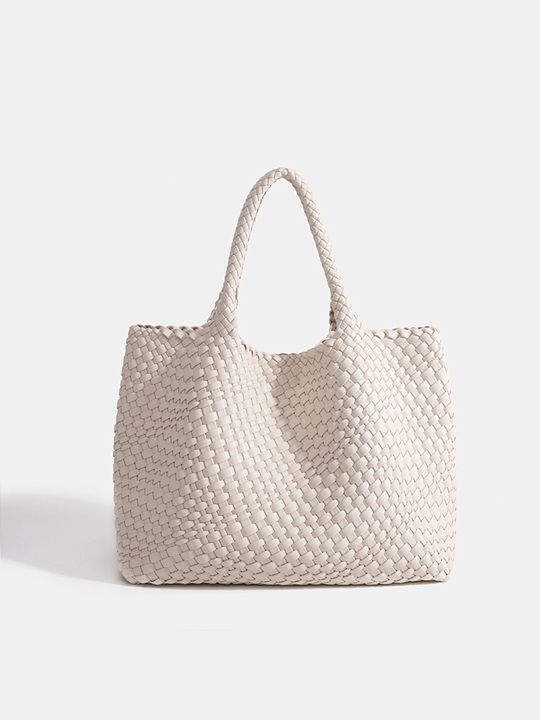Luckcus Roomy Handwoven Shoulder Bag with Timeless Capacity