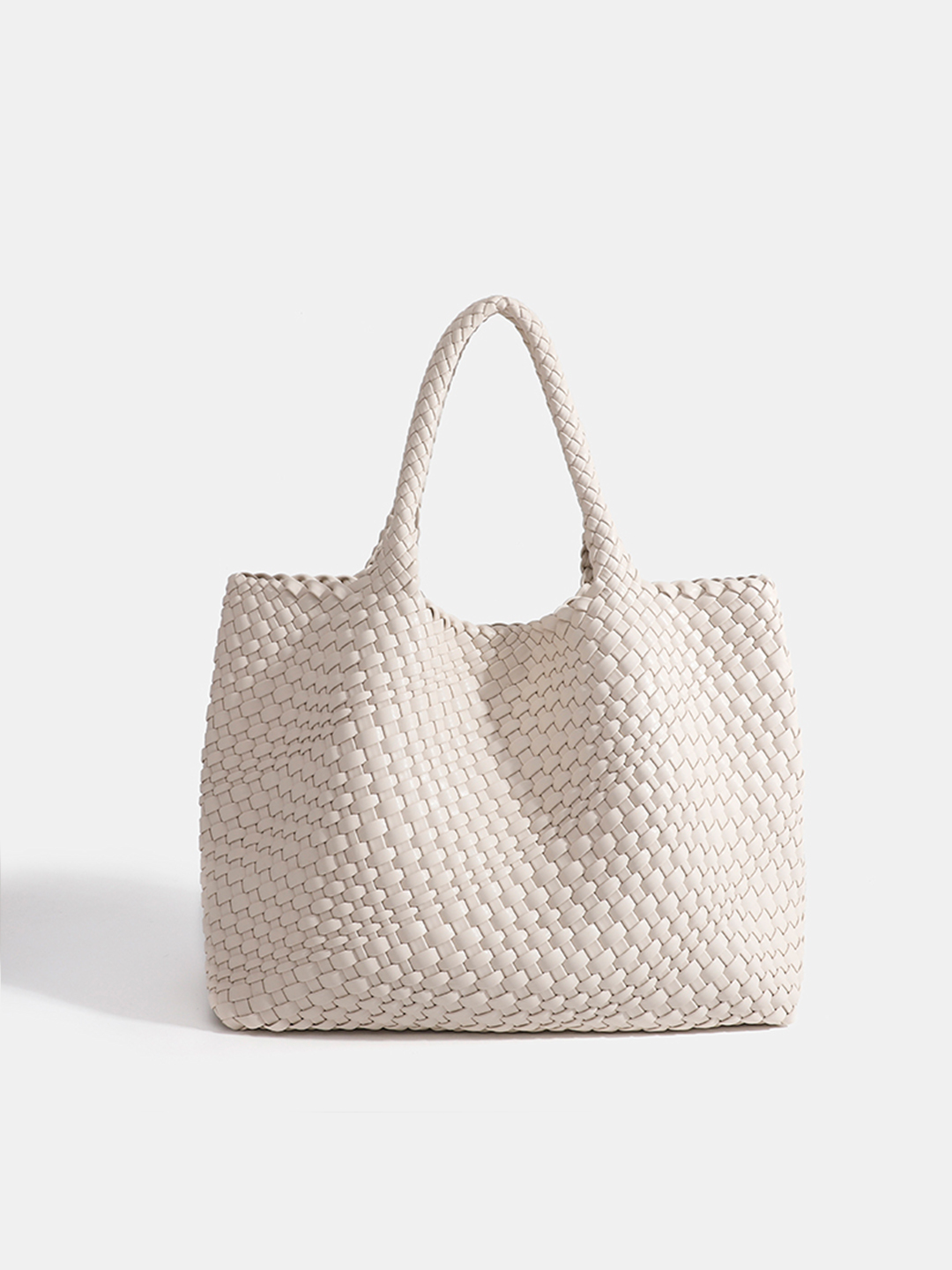 Luckcus Roomy Handwoven Shoulder Bag with Timeless Capacity