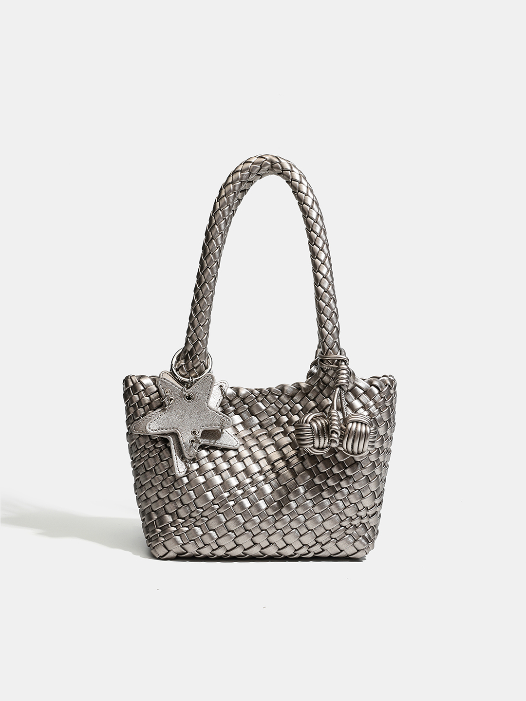 Luckcus Handwoven Chic Mini Tote