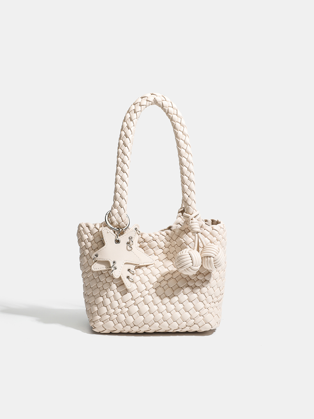 Luckcus Handwoven Chic Mini Tote