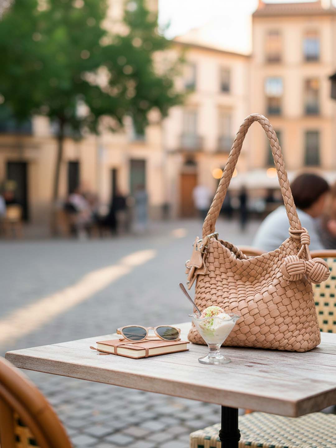 Luckcus Refined Woven Everyday Shoulder Bag