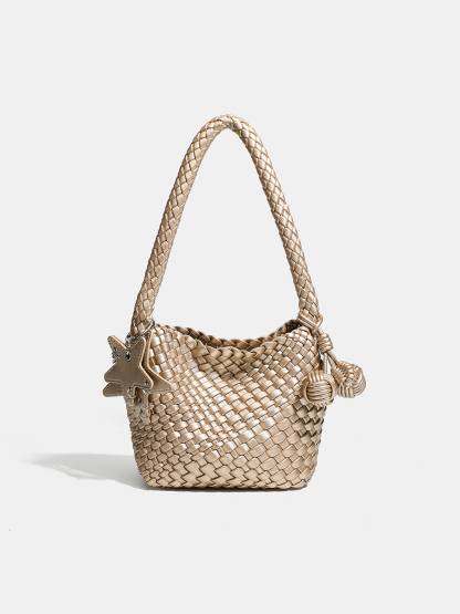 Luckcus Refined Woven Everyday Shoulder Bag
