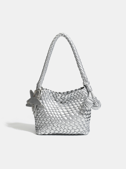 Luckcus Refined Woven Everyday Shoulder Bag