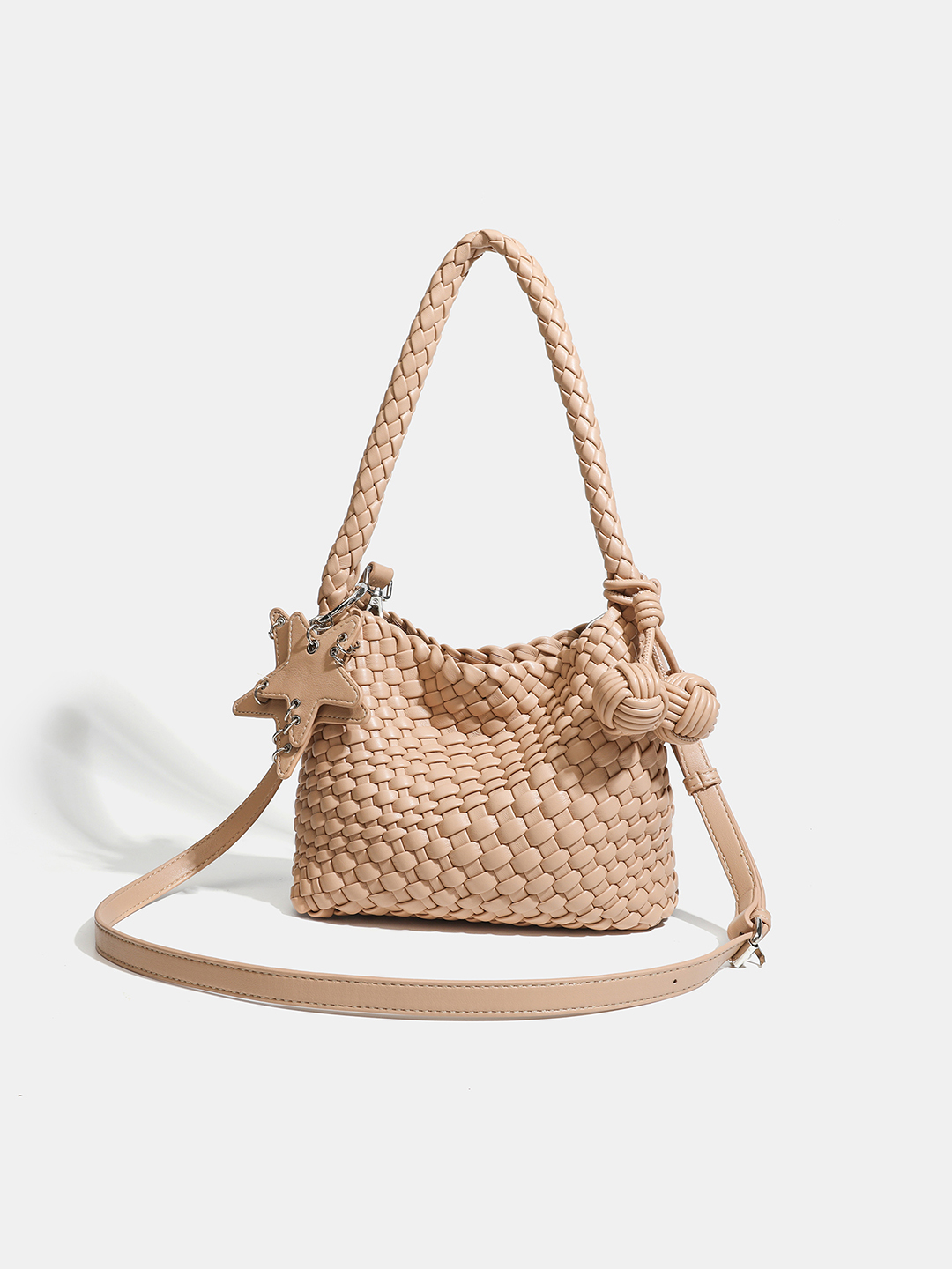 Luckcus Refined Woven Everyday Shoulder Bag