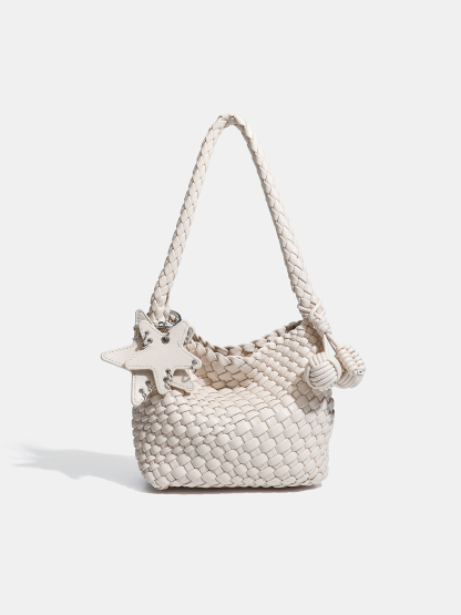 Luckcus Refined Woven Everyday Shoulder Bag