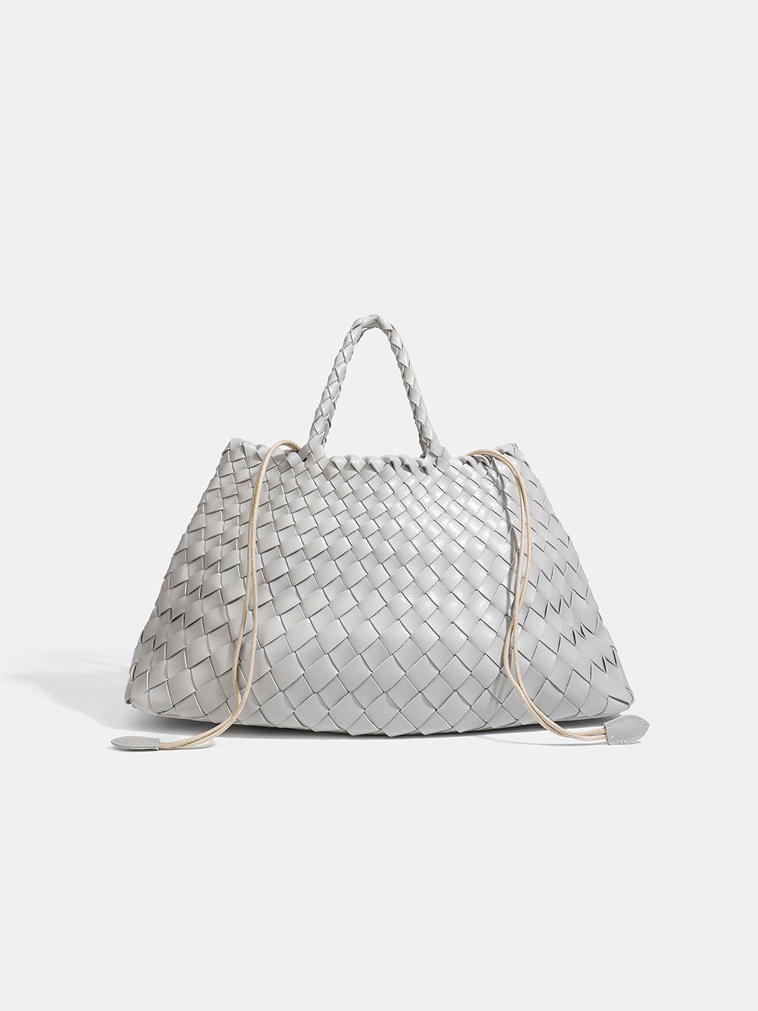 Luckcus Elegant Handcrafted Trapezoid Tote