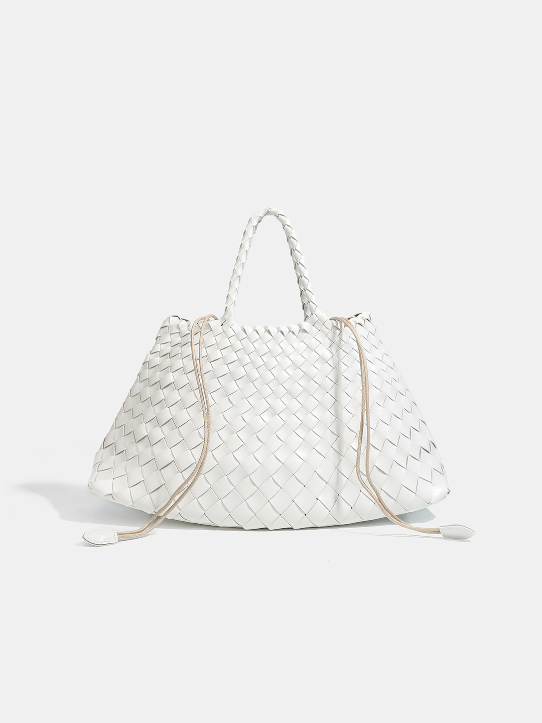 Luckcus Elegant Handcrafted Trapezoid Tote