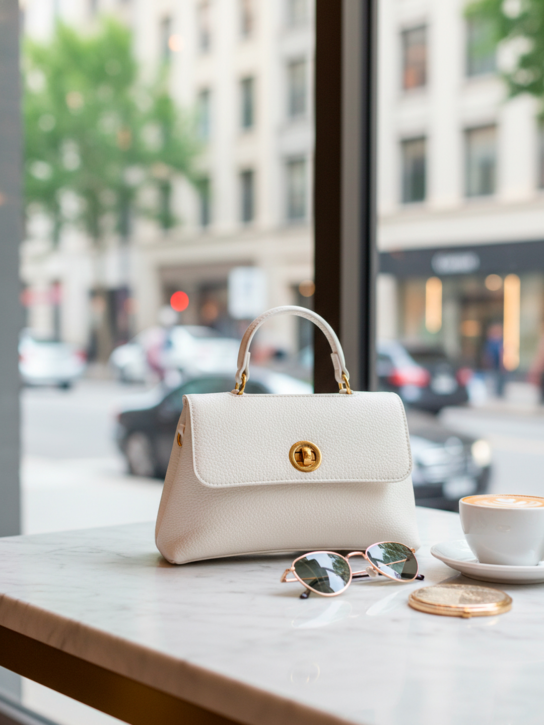 Luckcus Lumina Leather Top-Handle Mini