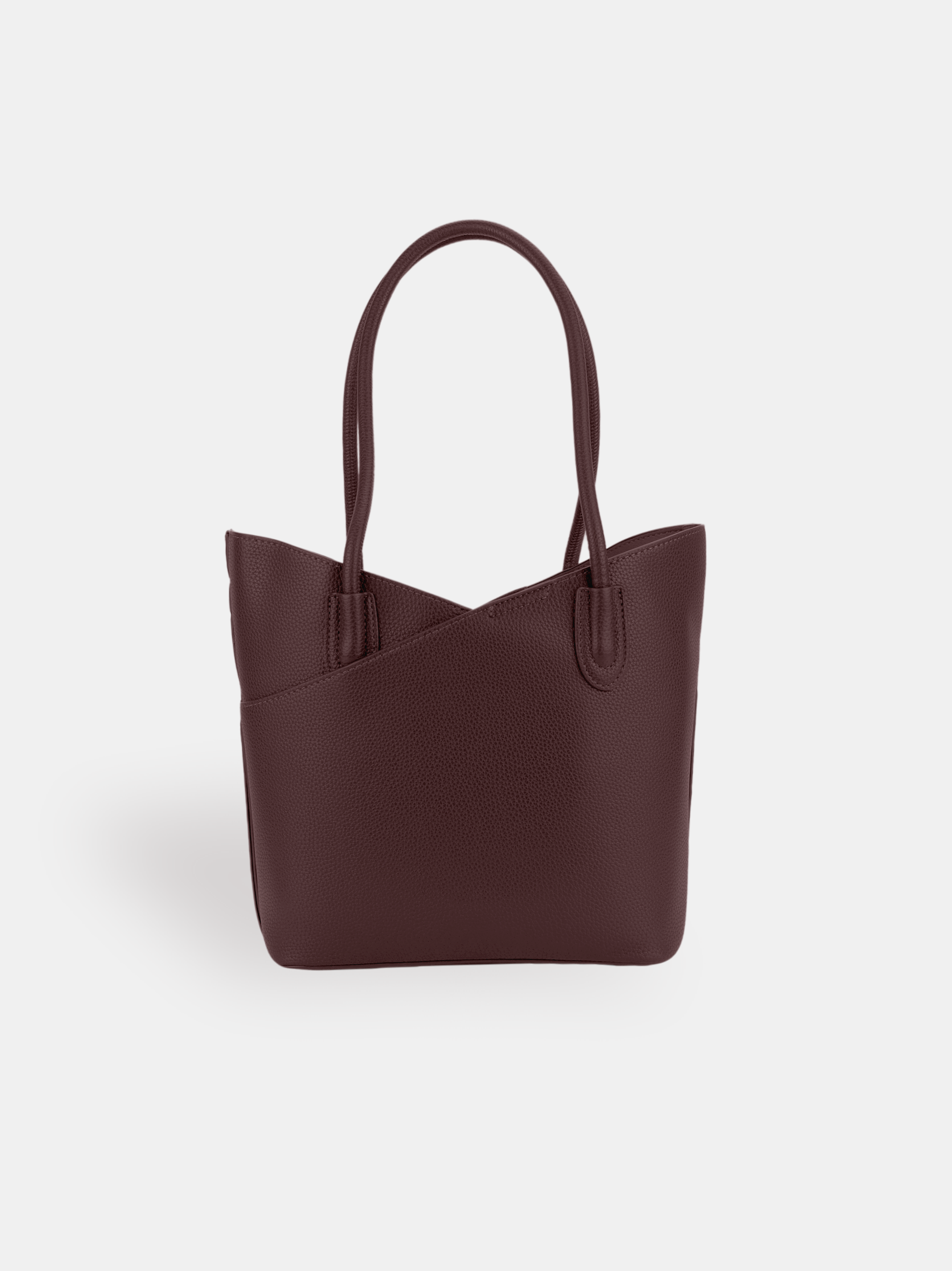 Luckcus Elara Vegan Leather East-West Tote