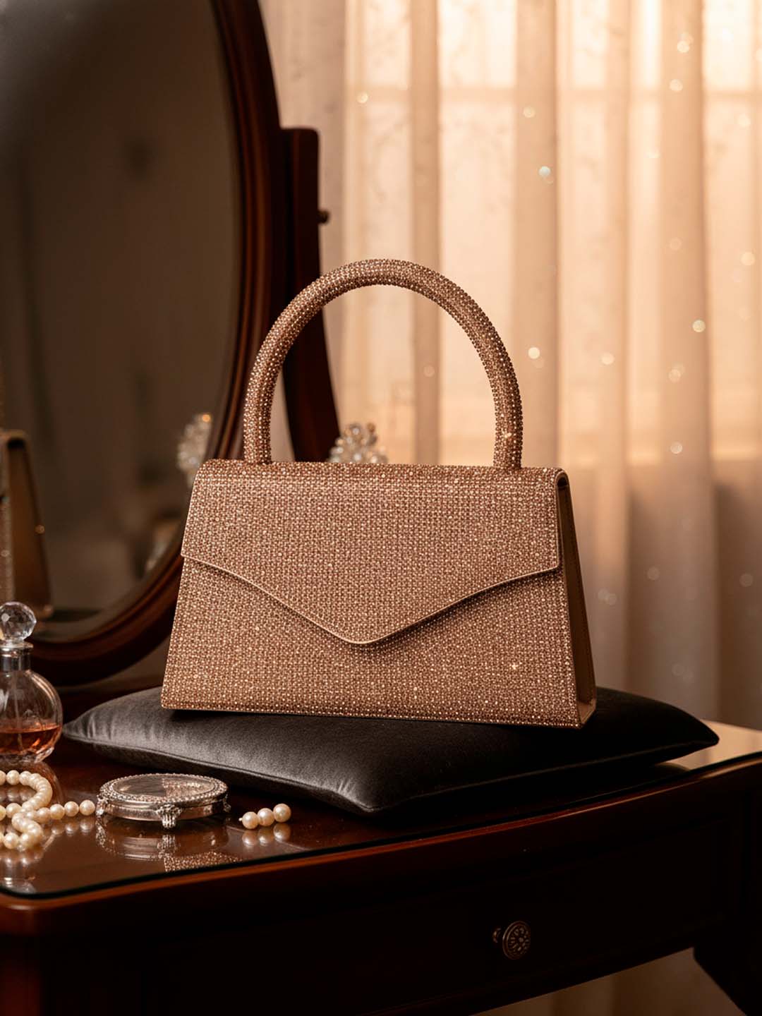 Luckcus Etoile Crystal Clutch