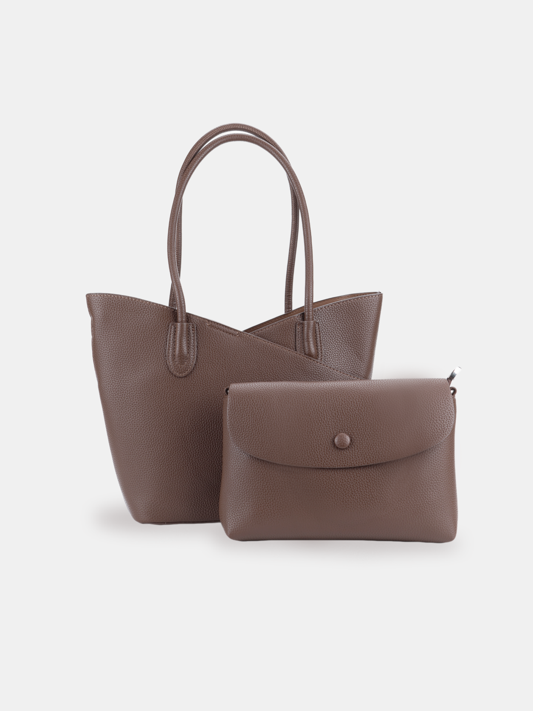 Luckcus Elara Vegan Leather East-West Tote