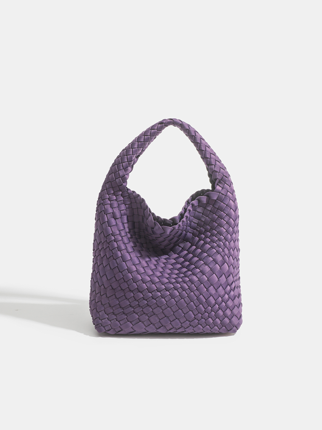 Luckcus Mini Woven Handheld Mini Bag in Delicate Grace