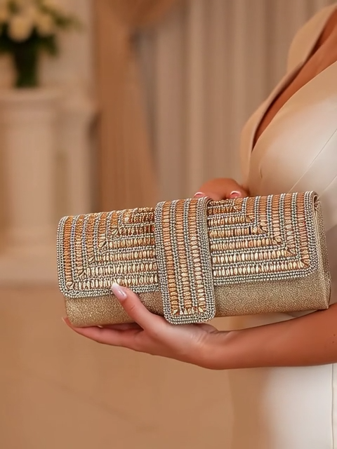 Luckcus Art Deco Brilliance Crystal Clutch