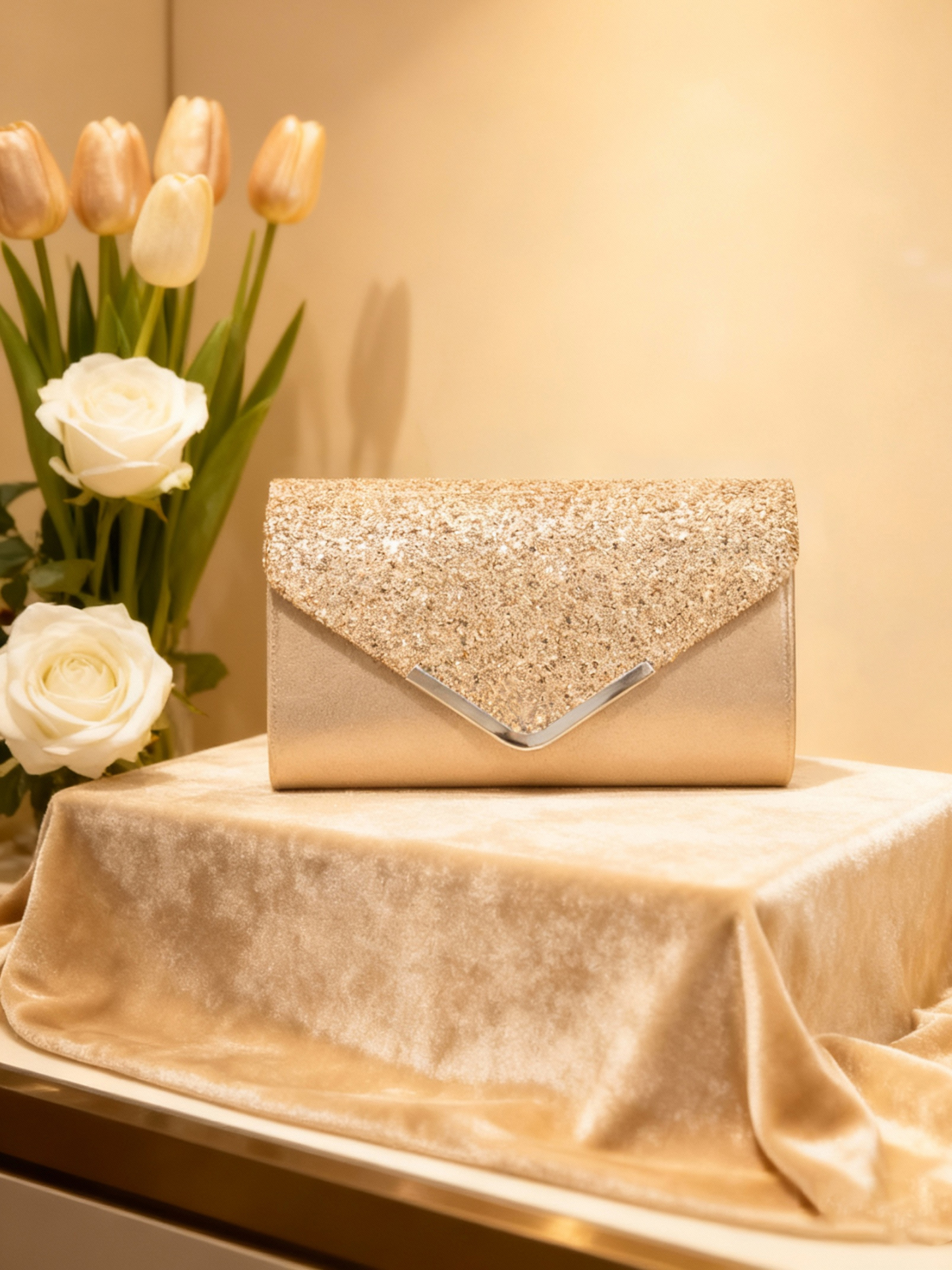 Luckcus Starlight Envelope Clutch