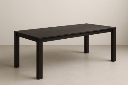 Holztisch rechteckig 200x90x75cm dunkelbraun