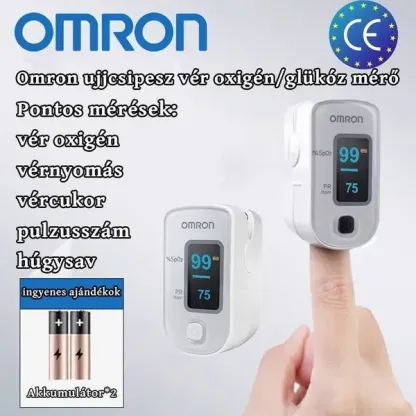 Omron non-invazív hordozható glükométer