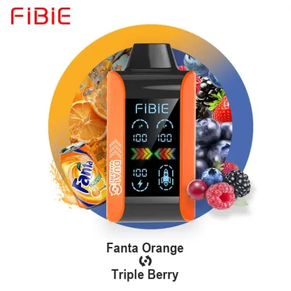 FIBIE 15000 Dwusmakowe Jednorazowe E-papierosy 💘 Dostępne od ręki w Polsce!
