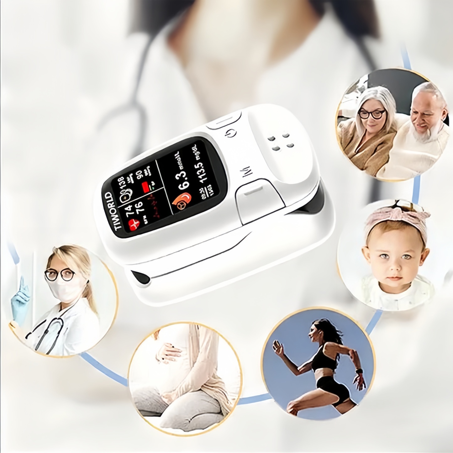 A Tiworld™ bemutatja az újonnan piacra dobott non-invazív okos vércukormérőt 🔥Készült az USA-ban🔥