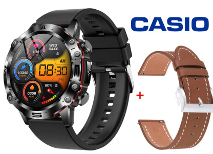 CASIO AI ORVOSI DIAGNOSZTIKÁS OKOSÓRA - 2025 ÚJ VÉRLIPIDEK, HÚGYSAV, VÉRGLUKOZ SZINT - EKG+PPG FITNESZKÖVETŐ