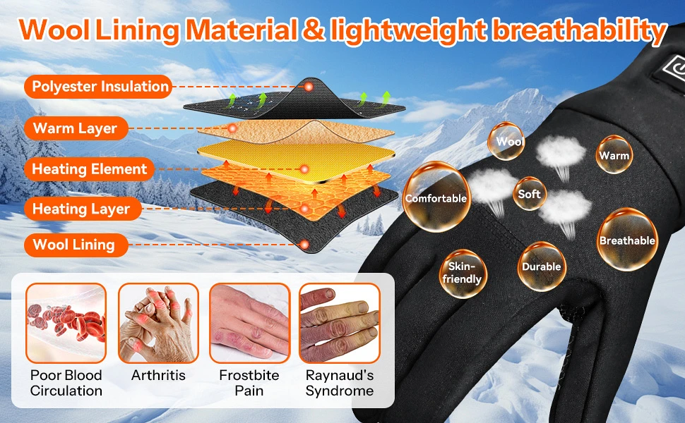 Heated Gloves