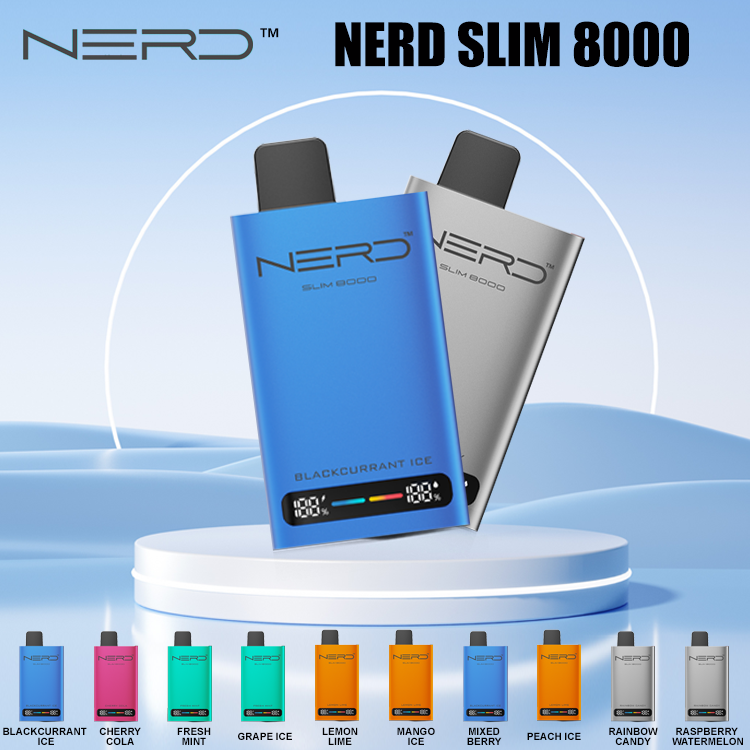 Nerd Slim 8000 Puffs | Jednorazówka | 20mg