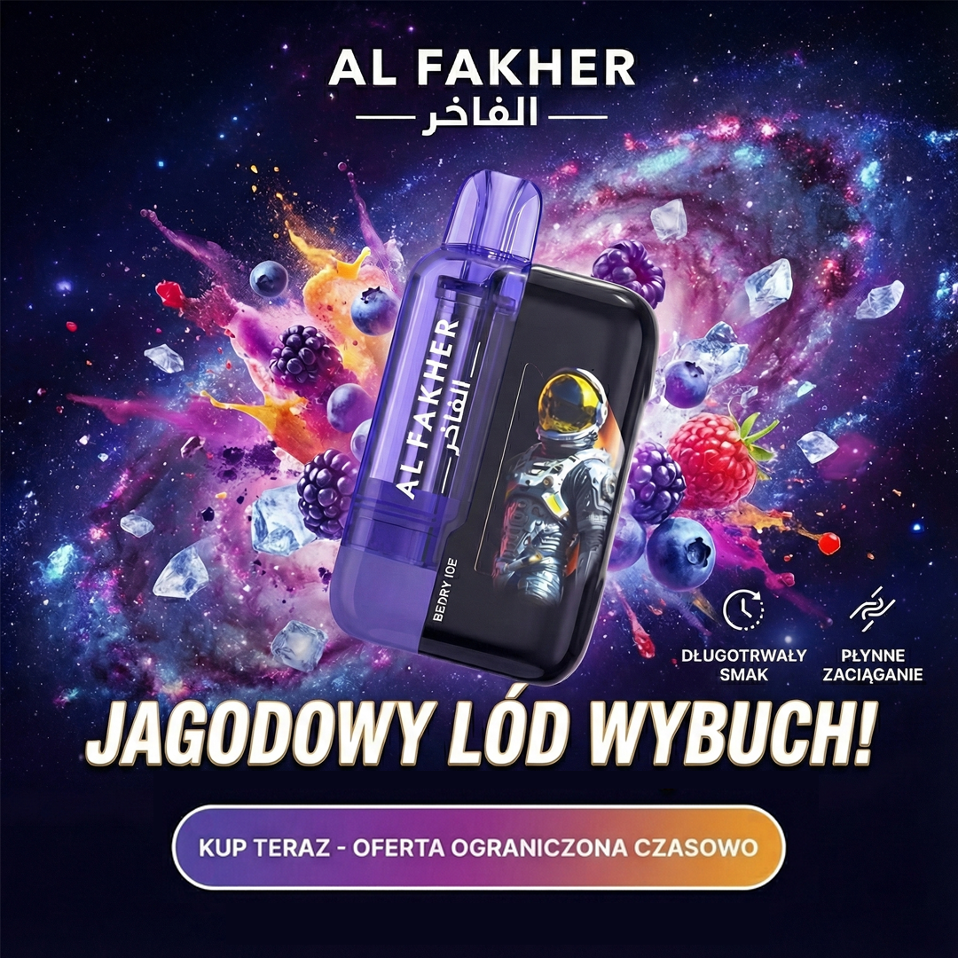 Grape Mint -Al Fakher Crown Bar 25000 Puffs