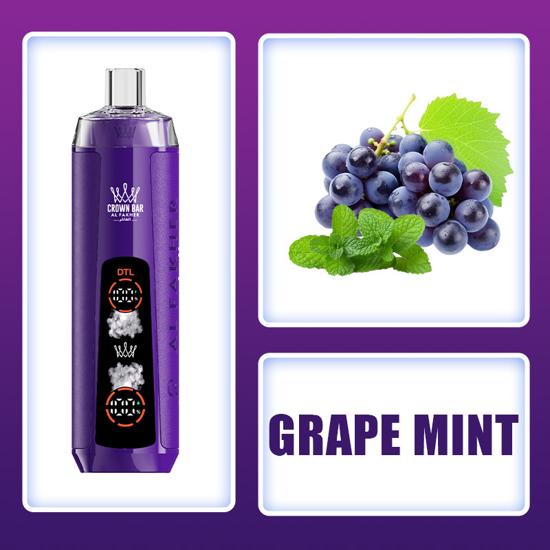 ALFAKHER AF10一次性 8K CRYSTAL DUAL电池主机