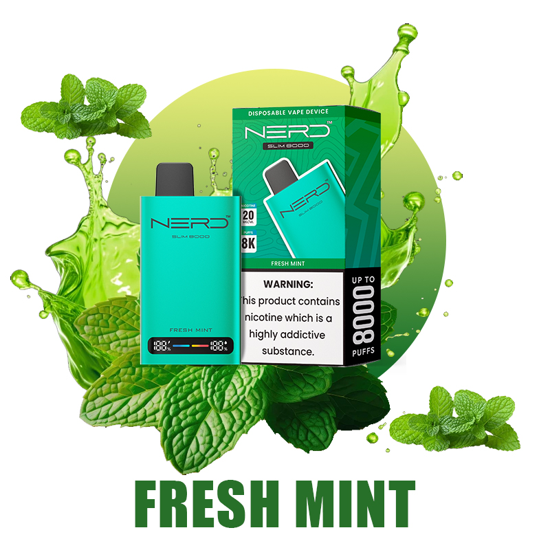 NERD SLIM 8000 Einweg-E-Zigarette