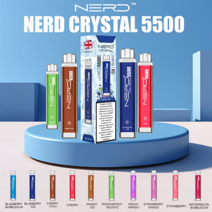 NERD CRYSTAL 5500-Züge Einweg E-Zigarette