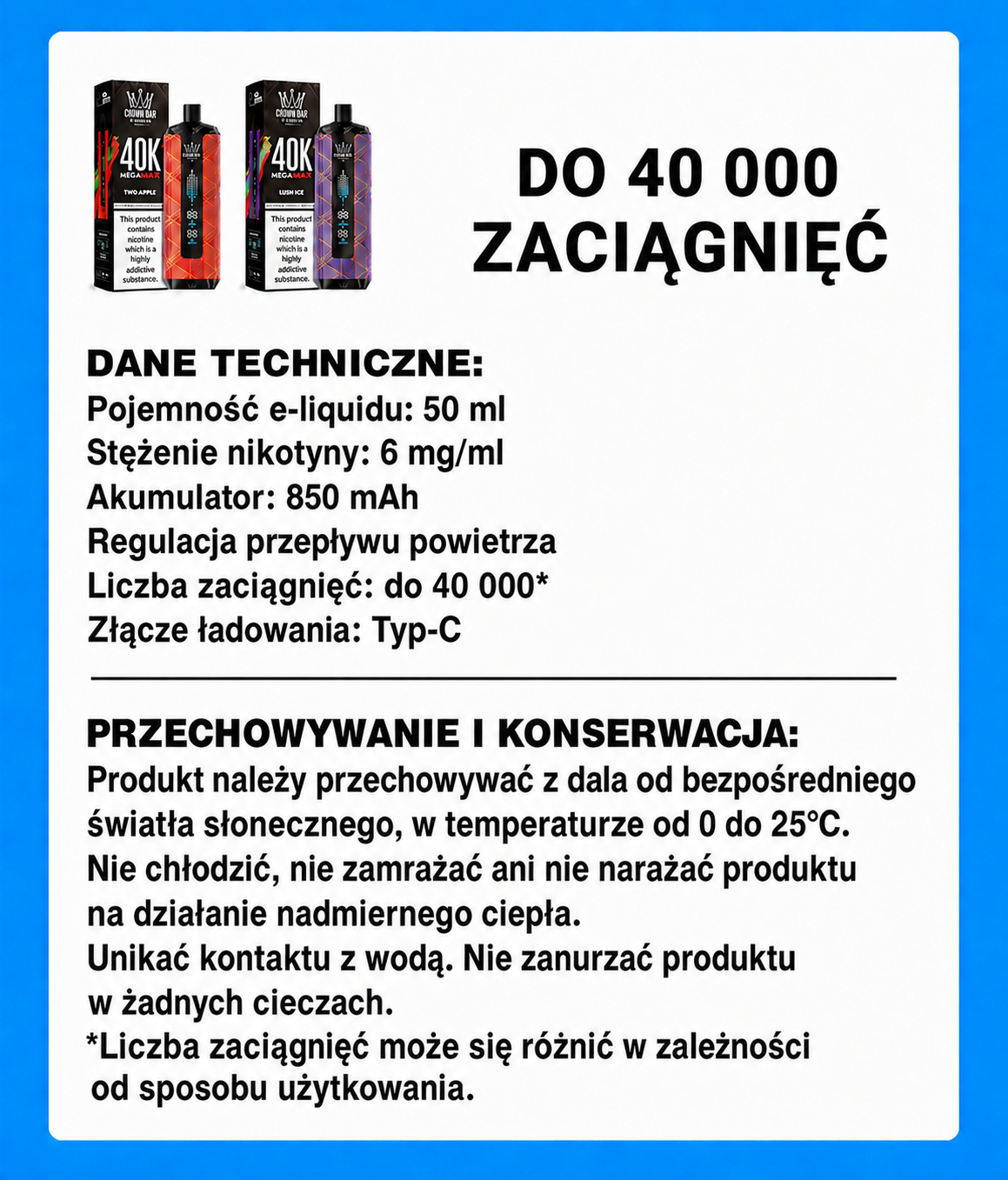 Al Fakher Crown Bar 40K Mega Max Originalware kaufen